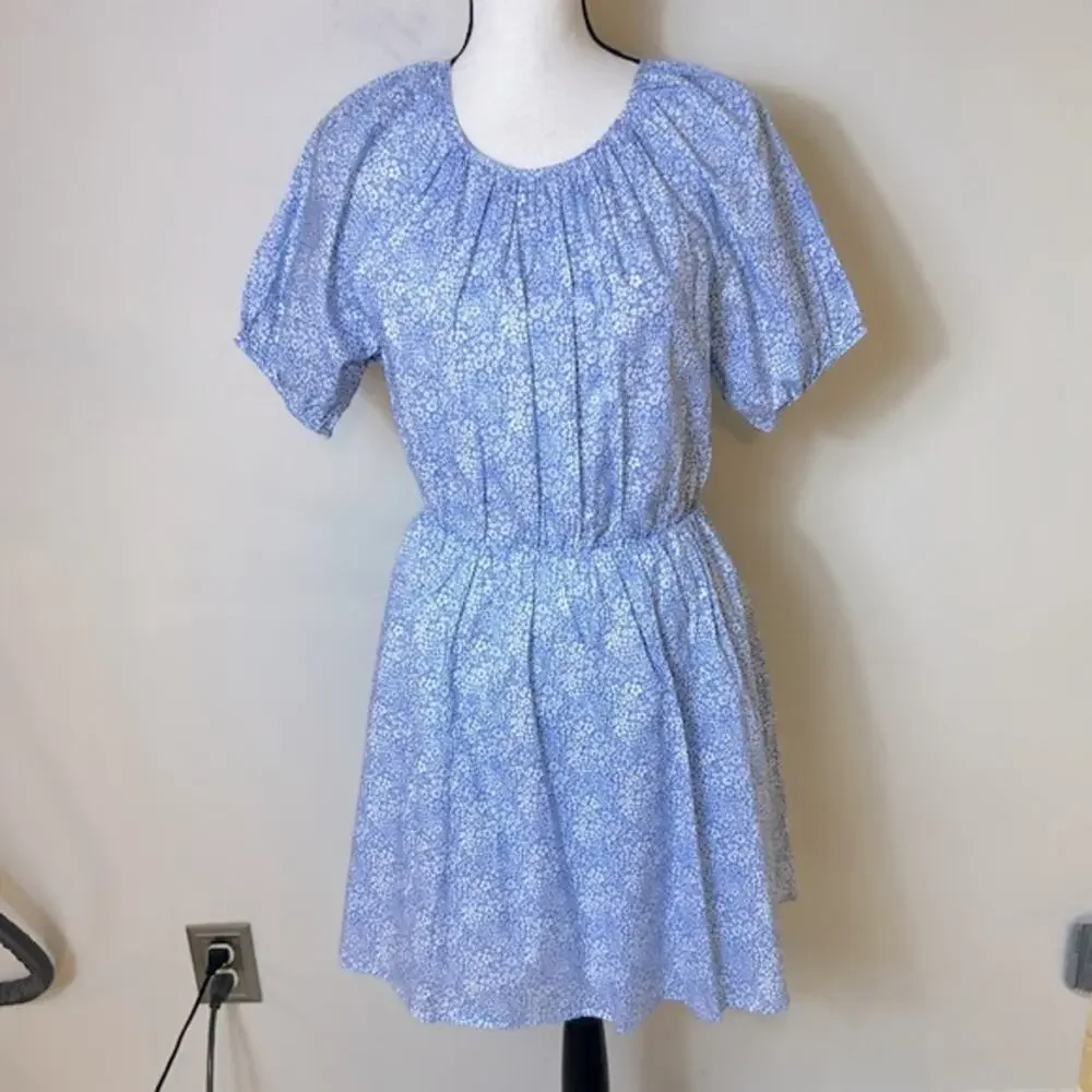 NWT J. Crew X Liberty floral back cut out dress